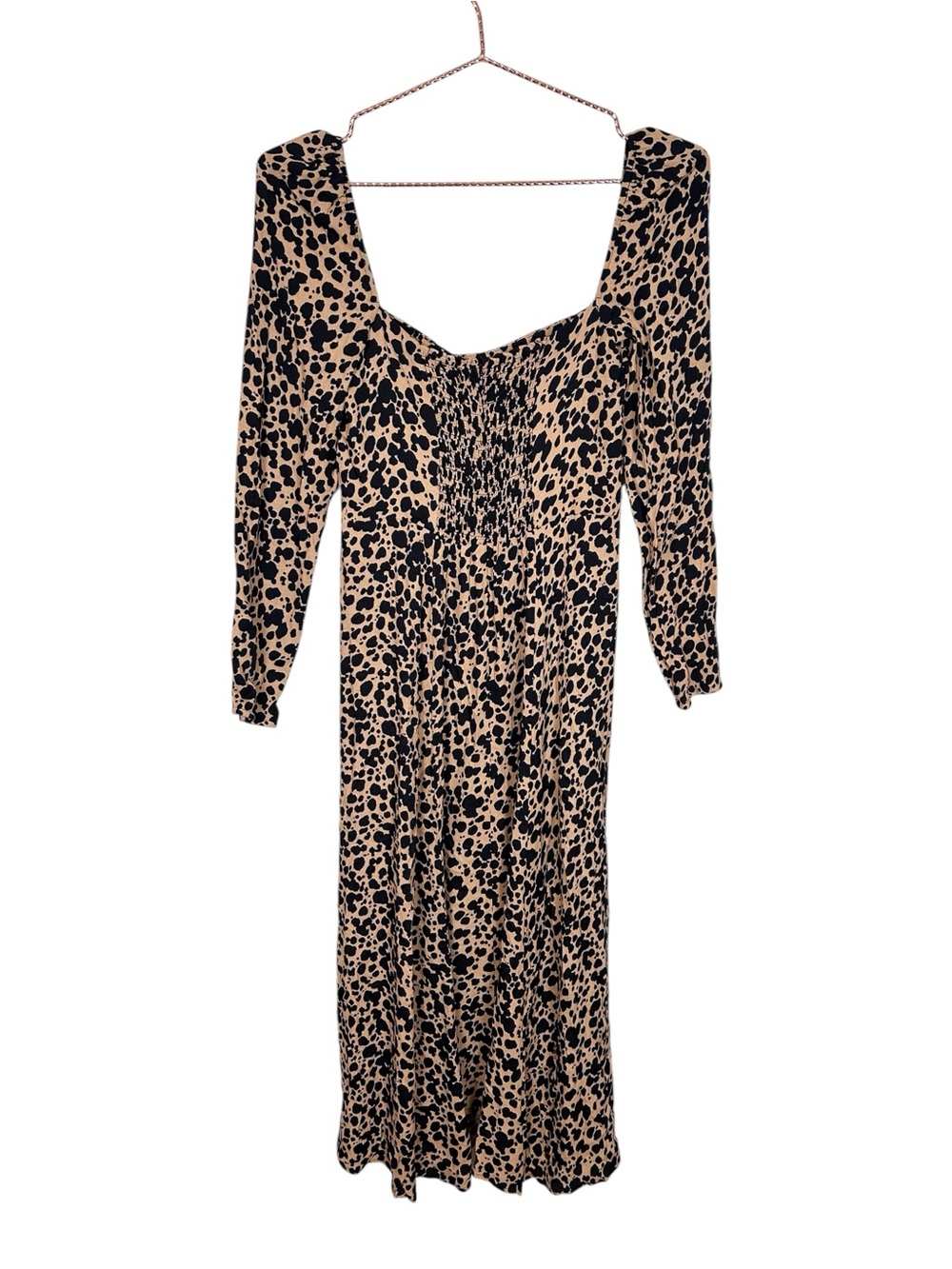 Reformation Sigmund Square Neck Midi Dress - Picture 3 of 9